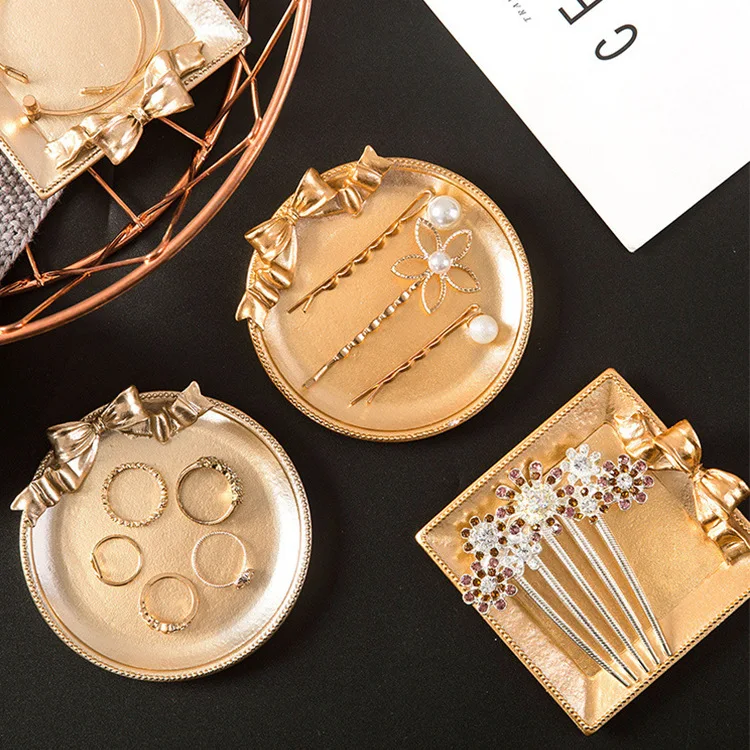 Resin Tray Small Dish Jewelry Storage Ring Necklace Tray Trinket Dish Ring Bracelet Plate Household Storage Supplies
Resin Tray Small Dish Jewelry Storage Ring Necklace Tray Trinket Dish Ring Bracelet Plate Household Storage Supplies