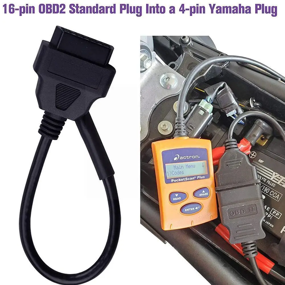 2021 Newest OBD2 Connector For Motorcycle Motobike 4pin 3pin OBD OBD2 Extension for YAMAHA cable P8W9
2021 Newest OBD2 Connector For Motorcycle Motobike 4pin 3pin OBD OBD2 Extension for YAMAHA cable P8W9