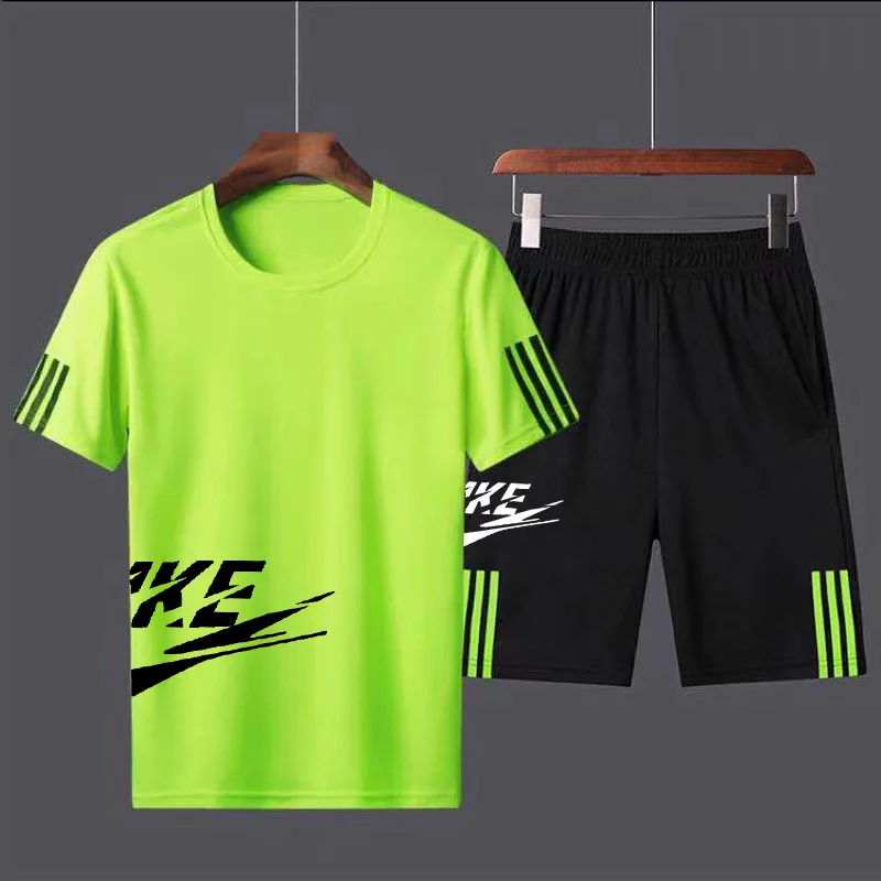 Men's Tracksuit Summer Clothes Sportswear Two Piece Set T Shirt Shorts Brand Track Clothing Male Sweatsuit Sports Suits M-5XL
Men's Tracksuit Summer Clothes Sportswear Two Piece Set T Shirt Shorts Brand Track Clothing Male Sweatsuit Sports Suits M-5XL