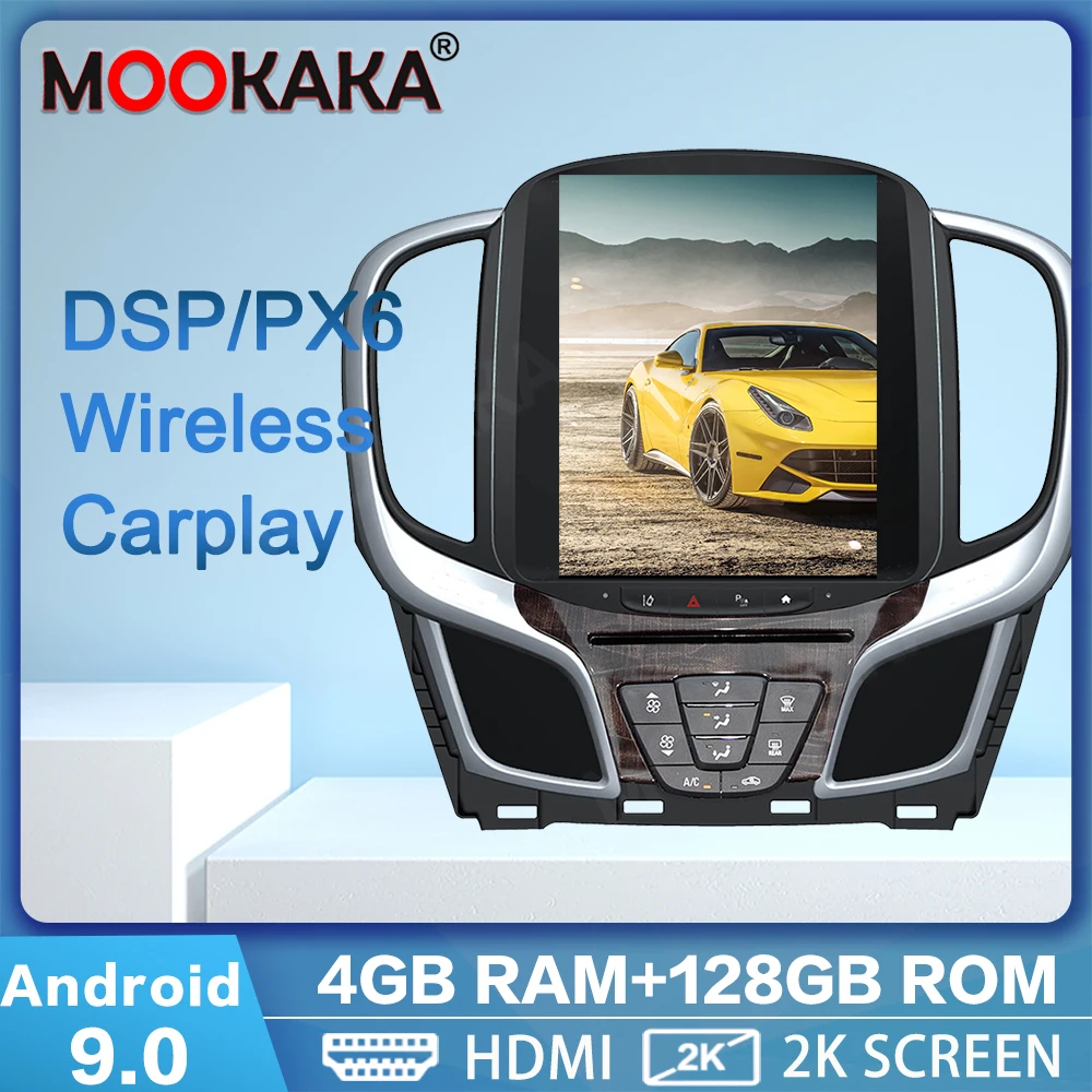 Автомобильный мультимедийный DVD-плеер PX6 в стиле Tesla, Android 9,0, 128 ГГц, для Buick Lacrosse 2014-2018, GPS-навигация, автомобильное стерео головное устройство DSP
Автомобильный мультимедийный DVD-плеер PX6 в стиле Tesla, Android 9,0, 128 ГГц, для Buick Lacrosse 2014-2018, GPS-навигация, автомобильное стерео головное устройство DSP