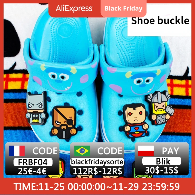 Best Seller Shoes Charms Character Charm for Marvel Iron Man Hulk Croc Fit Wristbands Shoe Decoration Buckle Kids Gift Kawaii
Best Seller Shoes Charms Character Charm for Marvel Iron Man Hulk Croc Fit Wristbands Shoe Decoration Buckle Kids Gift Kawaii