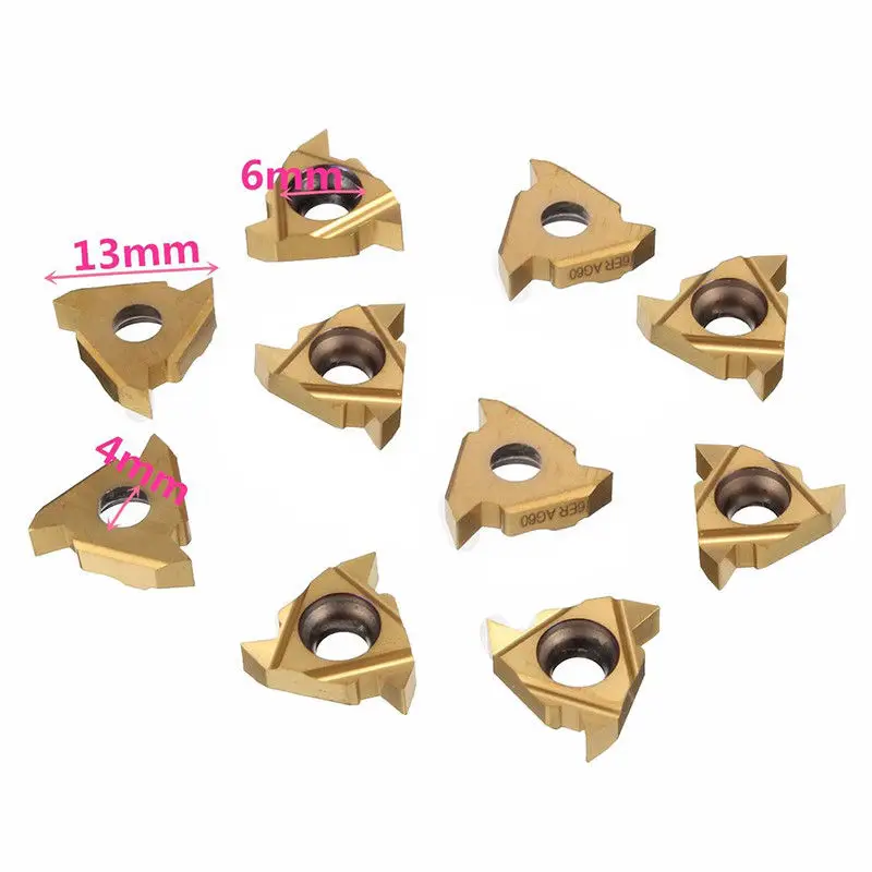 Boring Bar Lathe Turning Tool Threading Lathe Turning Tool Holder 10Pcs 16ER AG60 Insert SER2020K16 Replaces Latest Useful
Boring Bar Lathe Turning Tool Threading Lathe Turning Tool Holder 10Pcs 16ER AG60 Insert SER2020K16 Replaces Latest Useful