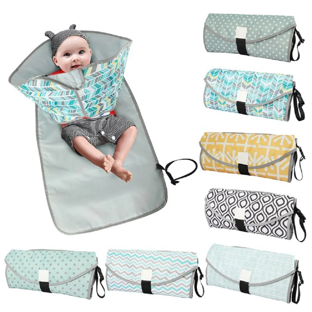 New Brand Hot Baby Portable Folding Diaper Changing Pad Geometric Waterproof Mat Bag Travel Storage Diaper Changing Pad
New Brand Hot Baby Portable Folding Diaper Changing Pad Geometric Waterproof Mat Bag Travel Storage Diaper Changing Pad