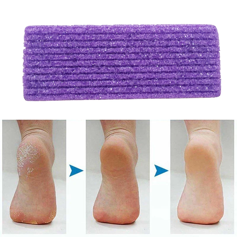 1PC Foot Pumice Sponge Stone Remove Hands Callus Exfoliate Scrub Manicure Nail Tools Professional Pedicure Rasps | Красота и здоровье