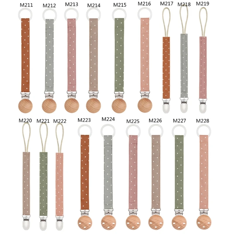 Infant Dummy Pacifier Clips Cotton Linen Wave Point Country Style Soother Holder Nursing Teether Dummy Clip Nipple Holder Bab
Infant Dummy Pacifier Clips Cotton Linen Wave Point Country Style Soother Holder Nursing Teether Dummy Clip Nipple Holder Bab