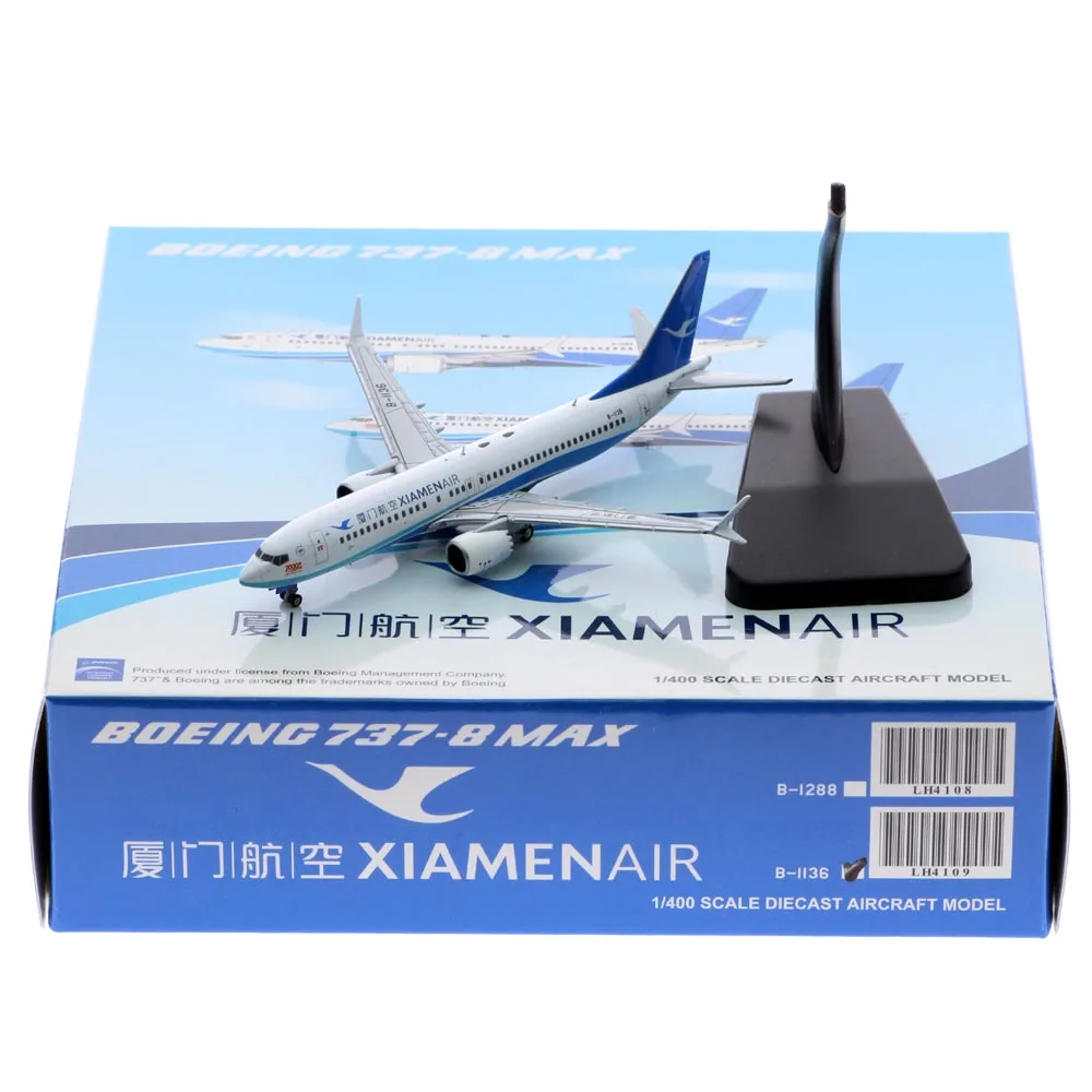 1:400 Alloy Collectible Plane JC Wings LH4109 Xiamen Airlines "2000TH Boeing Aircraft for China" 737-8Max Diecast Model B-1136
1:400 Alloy Collectible Plane JC Wings LH4109 Xiamen Airlines "2000TH Boeing Aircraft for China" 737-8Max Diecast Model B-1136