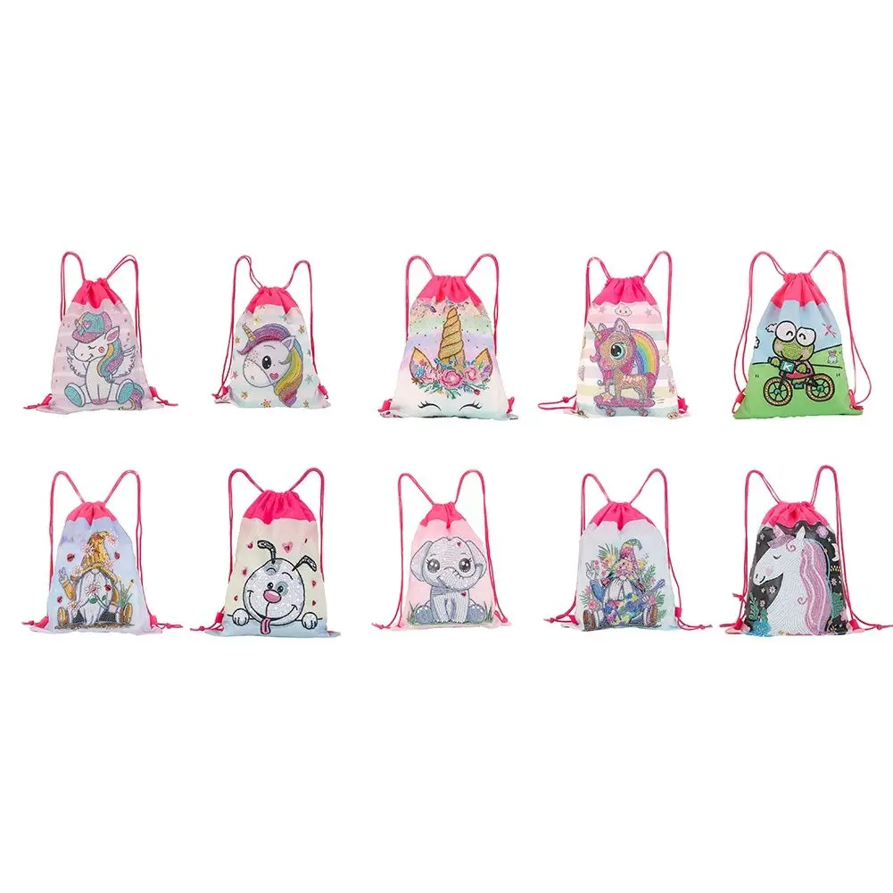 Special DIY Oil Painting Drill Bit Shape Backpack Mosaic Diamond Painting Kit Student Storage Bag Children Backpack School Bags
Special DIY Oil Painting Drill Bit Shape Backpack Mosaic Diamond Painting Kit Student Storage Bag Children Backpack School Bags