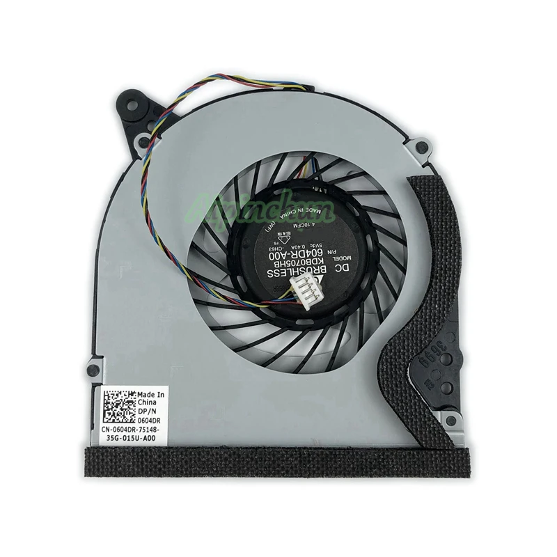 New Original CPU Cooler FAN For Dell XPS 18 1810 Laptop CPU Cooling Fan 0604DR 604DR-A00 KDB0705HB CH63
New Original CPU Cooler FAN For Dell XPS 18 1810 Laptop CPU Cooling Fan 0604DR 604DR-A00 KDB0705HB CH63