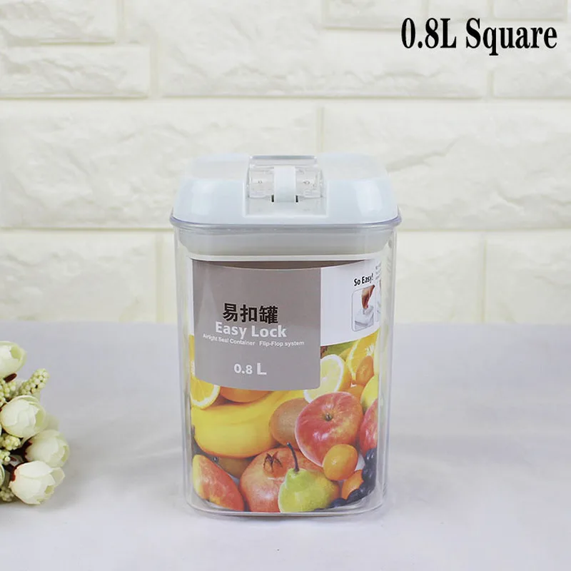 Transparent Storage Bottles Plastic Sealed Jar with Cover Home Kitchen Dry Goods Multigrain Storage Tanks Food Tanks Sugar Jars
Transparent Storage Bottles Plastic Sealed Jar with Cover Home Kitchen Dry Goods Multigrain Storage Tanks Food Tanks Sugar Jars