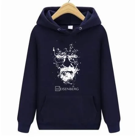 2021 Breaking Bad Sweatshirt Men Heisenberg Hoodie Casual Slim Fit Sweatshirts Winter Autumn Warm Print Sportswear Size S-4XL
2021 Breaking Bad Sweatshirt Men Heisenberg Hoodie Casual Slim Fit Sweatshirts Winter Autumn Warm Print Sportswear Size S-4XL