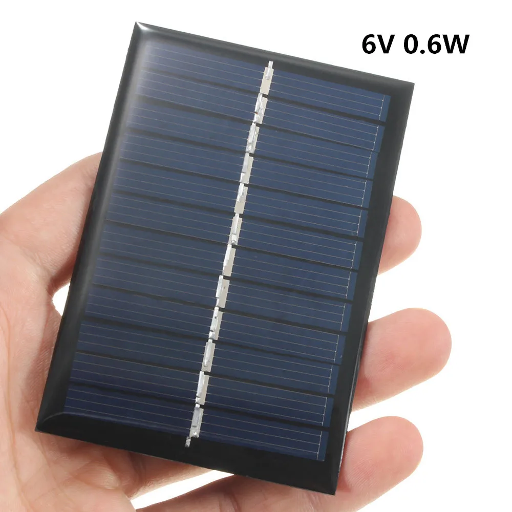 1W Panel Solar 6V for Chargers Cell Phone Power DIY Light Battery Portable Mini Module Toys
1W Panel Solar 6V for Chargers Cell Phone Power DIY Light Battery Portable Mini Module Toys