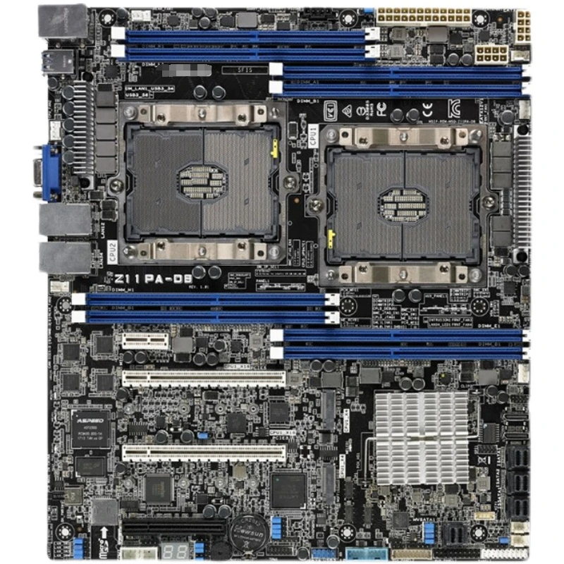 Двухсторонняя материнская плата для сервера ASUS LGA3647, дизайн для передачи данных, чертеж dual PCIE M.2
Двухсторонняя материнская плата для сервера ASUS LGA3647, дизайн для передачи данных, чертеж dual PCIE M.2