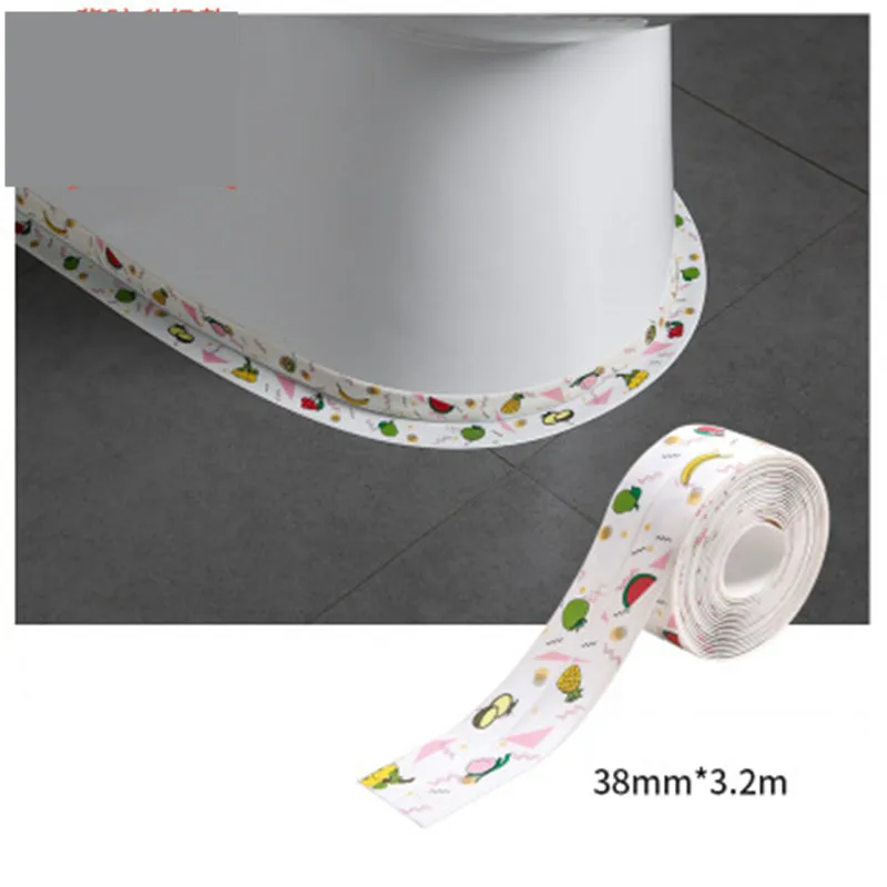 320CMX3.8CM Multi-color Bathroom Shower Sink Bath Sealing Strip Tape Color PVC Self Adhesive Waterproof Wall Sticker Kitchen
320CMX3.8CM Multi-color Bathroom Shower Sink Bath Sealing Strip Tape Color PVC Self Adhesive Waterproof Wall Sticker Kitchen