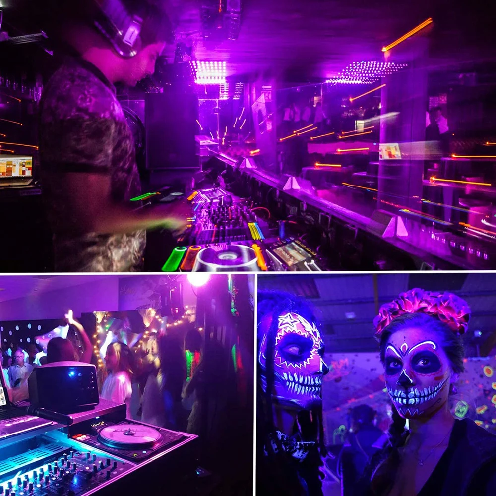 Black Lights Bulbs E26 E27 UV Blacklight LED Lamp Night Light For Club Aquarium Party 9W 395-400nm Neon Glow Bulb Party D30
Black Lights Bulbs E26 E27 UV Blacklight LED Lamp Night Light For Club Aquarium Party 9W 395-400nm Neon Glow Bulb Party D30