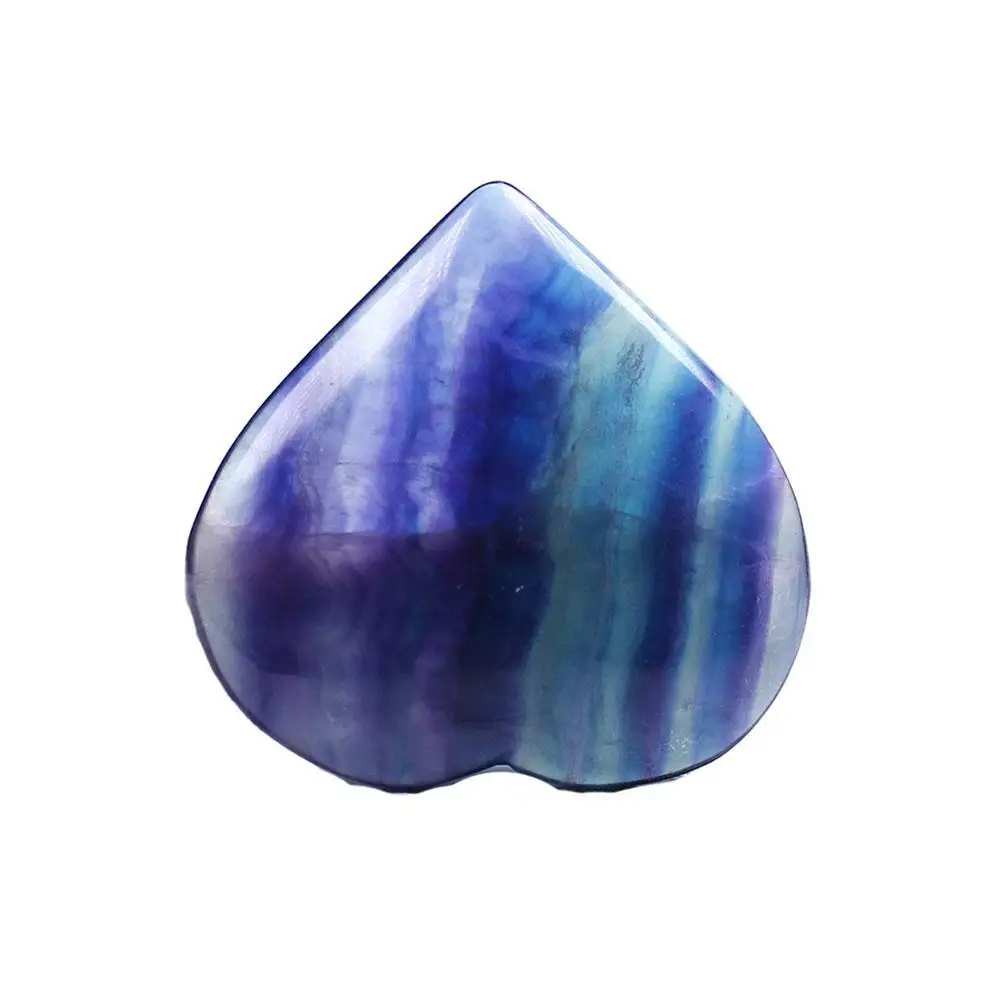 1PC Natural Rainbow Fluorite Crystal Love Heart Stone Colorful crystal quartz Crystal Healing 30-40mm 40-50mm
1PC Natural Rainbow Fluorite Crystal Love Heart Stone Colorful crystal quartz Crystal Healing 30-40mm 40-50mm