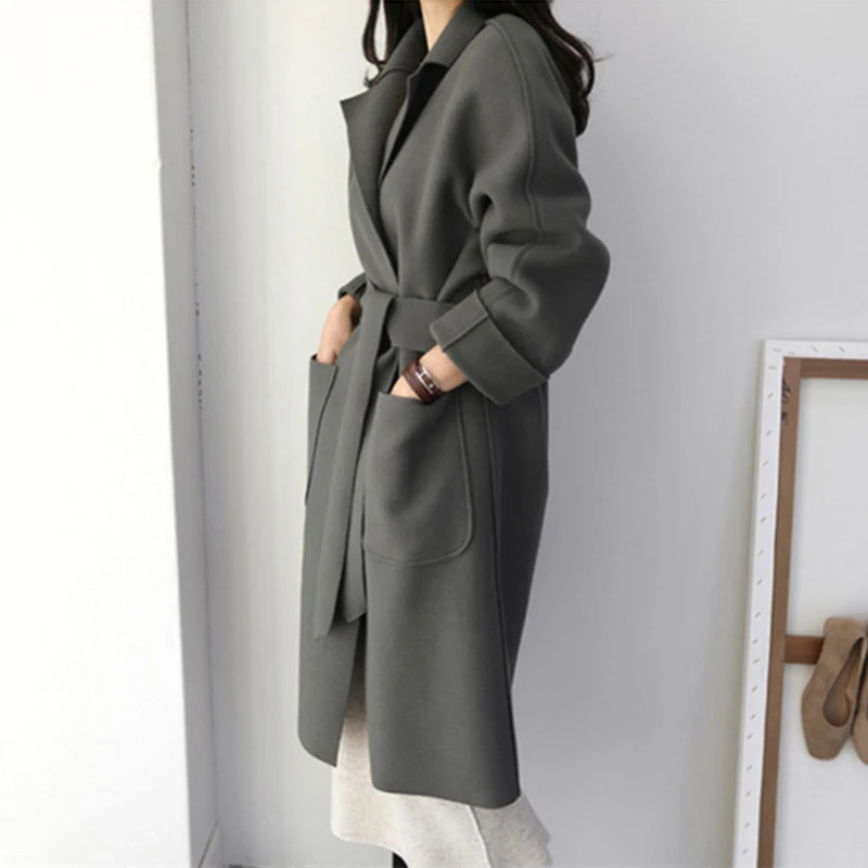 Alien Kitty New Women Coats French Casual Warm Long Belt Solid Female Office Lady Winter Retro Oversize Loose Woolen Chic Coat
Alien Kitty New Women Coats French Casual Warm Long Belt Solid Female Office Lady Winter Retro Oversize Loose Woolen Chic Coat
