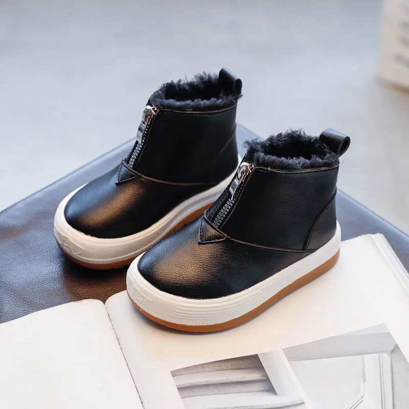 Children's Cotton Shoes Autumn and Winter New Korean Version Girls' Versatile Princess Leather Boots Boys' Warm Snow Boots 21-30
Children's Cotton Shoes Autumn and Winter New Korean Version Girls' Versatile Princess Leather Boots Boys' Warm Snow Boots 21-30