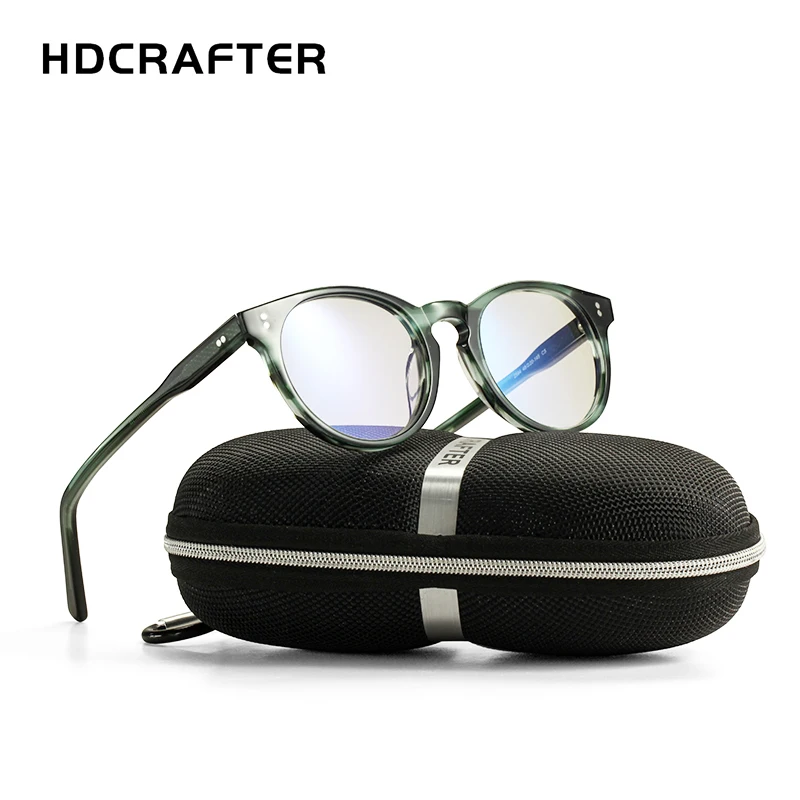 Мужская и женская оправа для очков HDCRAFTER, ацетатная оправа из пластика TR90 для очков для коррекции близорукости, по рецепту
Мужская и женская оправа для очков HDCRAFTER, ацетатная оправа из пластика TR90 для очков для коррекции близорукости, по рецепту