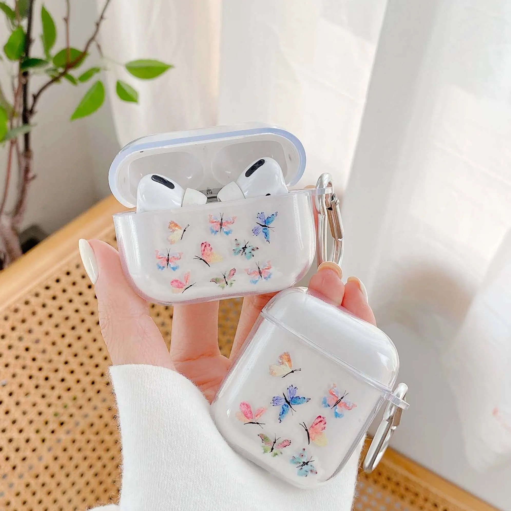 Cute Butterfly soft silicone earphone case shell for airpods 1 2 cases for apple airpod 3 pro cover capa wireless bluetooth box
Cute Butterfly soft silicone earphone case shell for airpods 1 2 cases for apple airpod 3 pro cover capa wireless bluetooth box