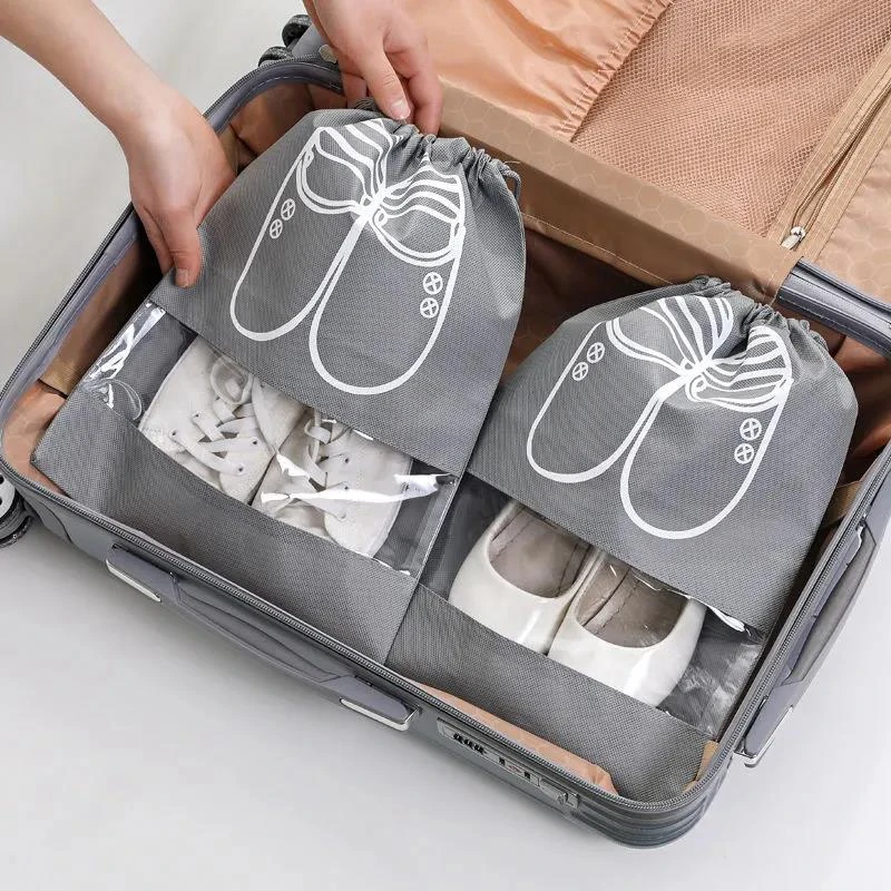 Non-Woven Shoes Bag Waterproof Dustproof Travel Bag Portable Tote Drawstring Bag For Shoes Storage Multifunction Shoes Organizer
Non-Woven Shoes Bag Waterproof Dustproof Travel Bag Portable Tote Drawstring Bag For Shoes Storage Multifunction Shoes Organizer