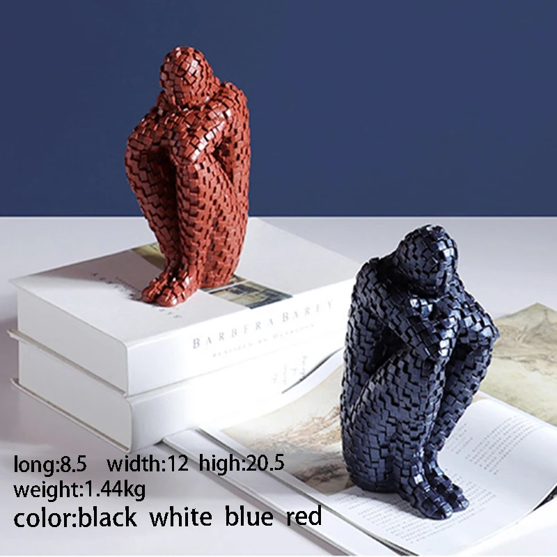 Resin Sculpture Home Decor Statue Character Sculpture Decoration Art Decorative Desk Figurine Decoration Fashion Modern
Resin Sculpture Home Decor Statue Character Sculpture Decoration Art Decorative Desk Figurine Decoration Fashion Modern
