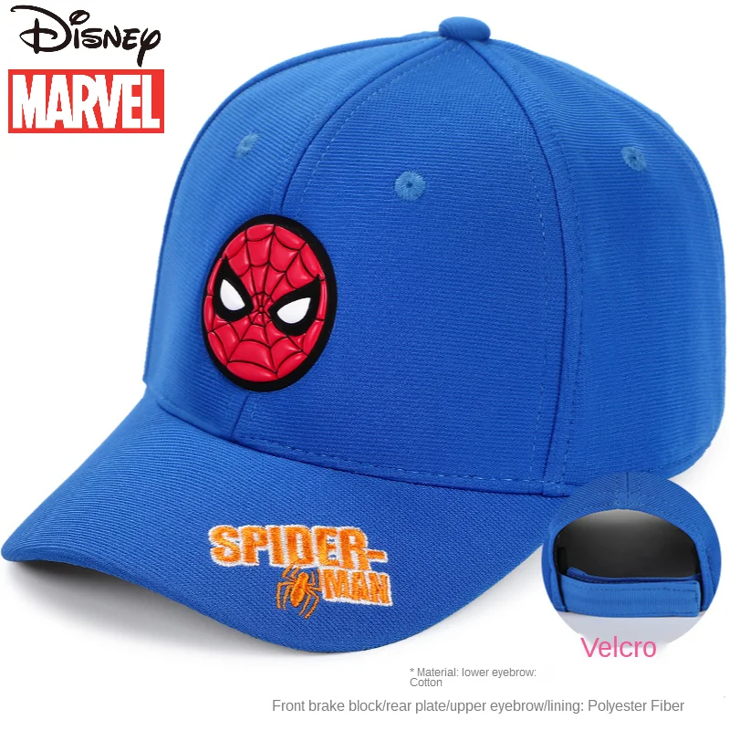 Disney Spiderman Children's Hat Spring and Autumn Boy's Hat Peaked Cap Baby Sunshade Cap Baseball Cap for Children HM60074
Disney Spiderman Children's Hat Spring and Autumn Boy's Hat Peaked Cap Baby Sunshade Cap Baseball Cap for Children HM60074