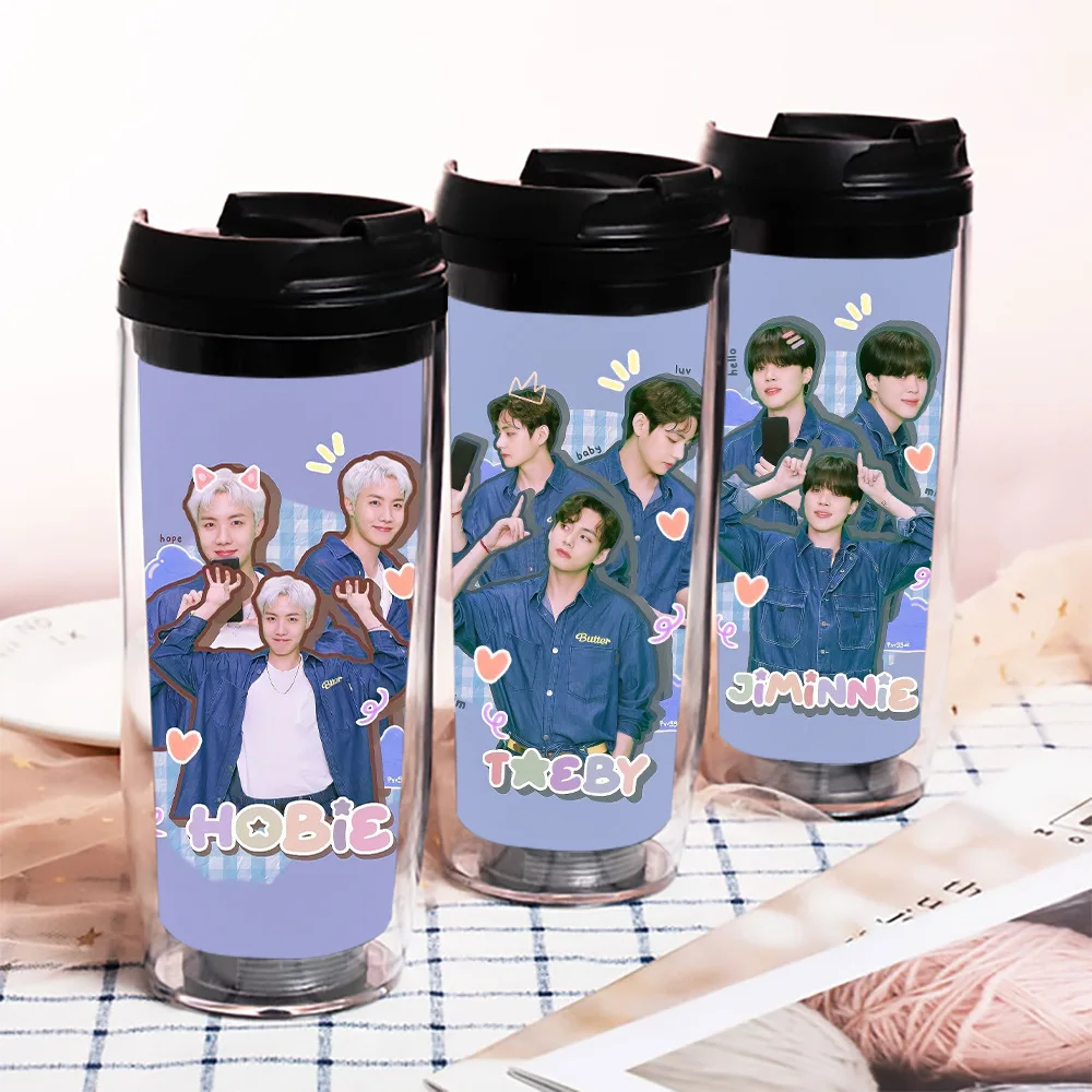 Kpop Bangtan Boys Photo Printed Travel Coffee Cups and Mugs Kawaii Double Wall Insulated Water Bottles Kitchen Drinkware Items
Kpop Bangtan Boys Photo Printed Travel Coffee Cups and Mugs Kawaii Double Wall Insulated Water Bottles Kitchen Drinkware Items
