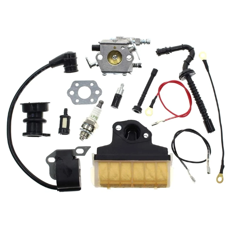 Карбюратор 69HF для stihl 021 023 025 MS210 MS230 MS250 бензопилы, карбюратор с воздушным фильтром 1123 160, катушка зажигания, топливная линия
Карбюратор 69HF для stihl 021 023 025 MS210 MS230 MS250 бензопилы, карбюратор с воздушным фильтром 1123 160, катушка зажигания, топливная линия
