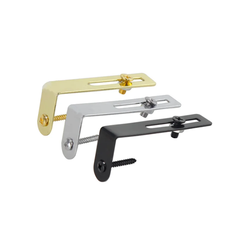 Ohello Black Pickguard Bracket Scratch Plate Bracket with Nut Screw Fit LP Electric Guitar Pickguard Mounting Bracket L Shape
Ohello Black Pickguard Bracket Scratch Plate Bracket with Nut Screw Fit LP Electric Guitar Pickguard Mounting Bracket L Shape