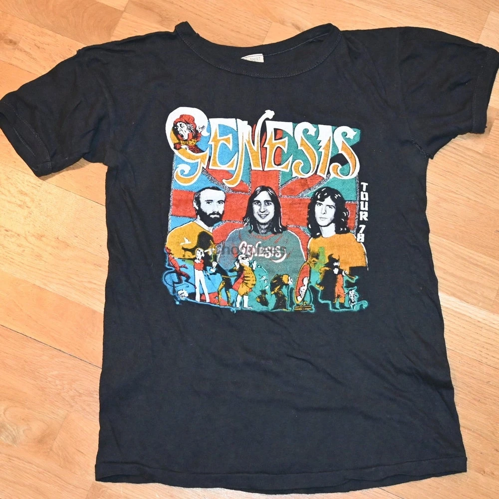 1978 бытие Винтажная футболка концерт 1970-е тур редкая Оригинальная рок-группы