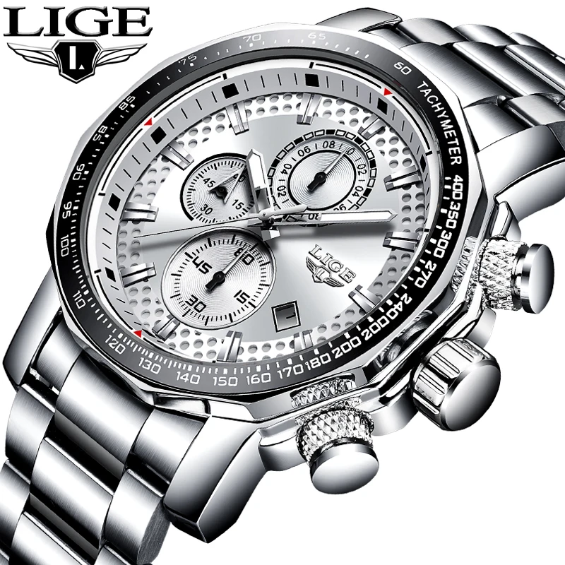 Relogio Masculino LIGE New Casual Chronograph Men For Watch Top Brand Luxury Automatic Date Quartz Watch Sport Watches Mens 2020
Relogio Masculino LIGE New Casual Chronograph Men For Watch Top Brand Luxury Automatic Date Quartz Watch Sport Watches Mens 2020