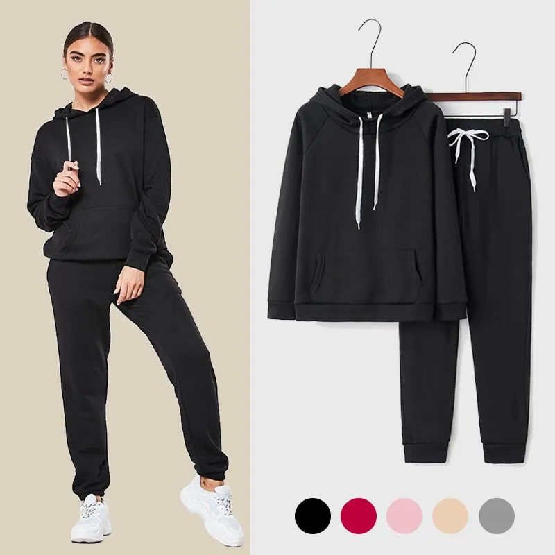 Women's Hoodies and Pants 2 Piece Set Solid Warm Clothes Women Workout Set Ladies Sweatshirt and Sweatpants Casual Sweat Suits
Women's Hoodies and Pants 2 Piece Set Solid Warm Clothes Women Workout Set Ladies Sweatshirt and Sweatpants Casual Sweat Suits