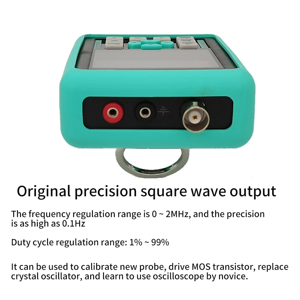 Mini Handheld High Accuracy USB Rechargeable Waveform Storage 2.4inch Display Intelligent 120M Bandwidth Digital Oscilloscope 
Mini Handheld High Accuracy USB Rechargeable Waveform Storage 2.4inch Display Intelligent 120M Bandwidth Digital Oscilloscope