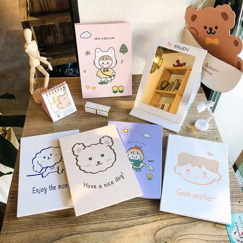 Ins Kawaii Paper Mirror Foldable Makeup Mirror Girl Desktop Dormitory Portable Flip Type Cute Student Portable Mirror
Ins Kawaii Paper Mirror Foldable Makeup Mirror Girl Desktop Dormitory Portable Flip Type Cute Student Portable Mirror