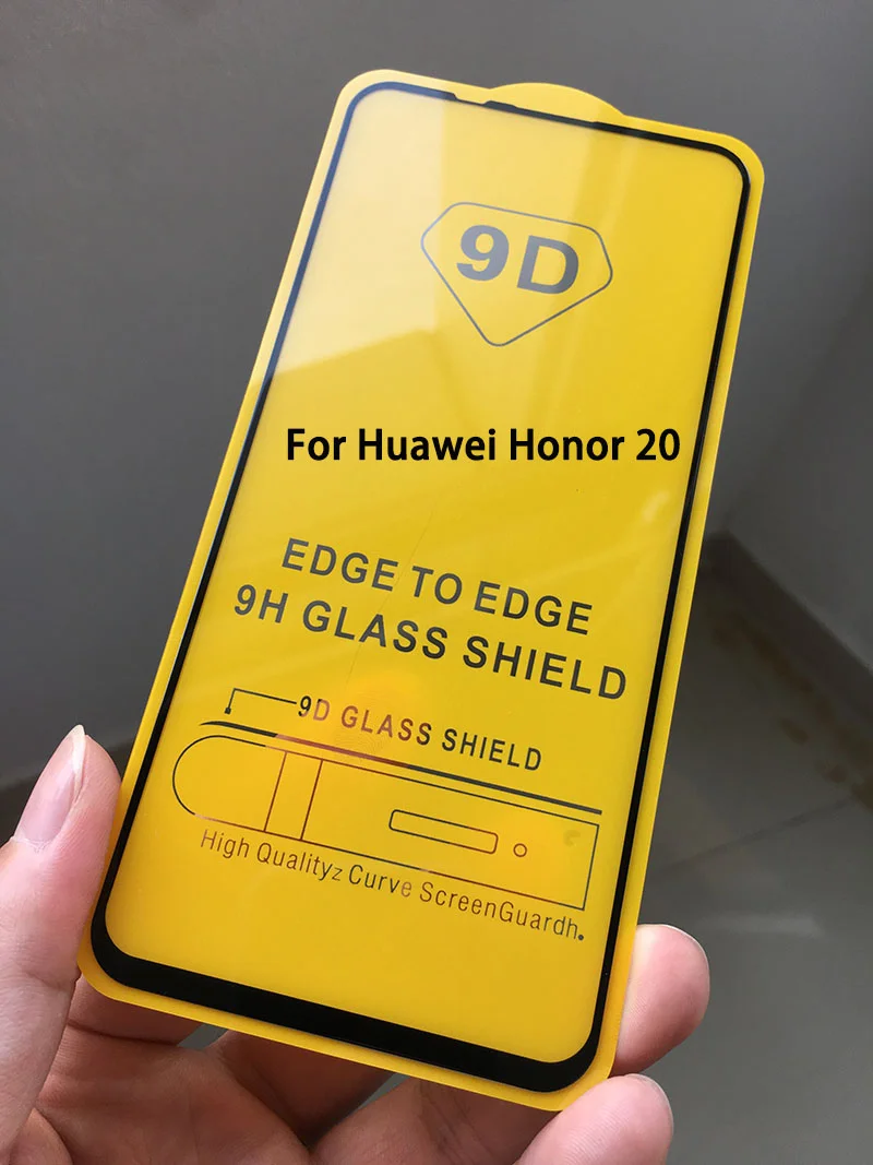 Защитное стекло закаленное для Huawei Honor 20 Pro/20s/V20 2 упаковки | Мобильные телефоны и