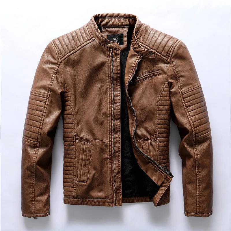 Men's motorcycle jacket 2021 autumn and winter men's new PU leather jacket casual embroidery motorcycle bomber jacket zipper fle
Men's motorcycle jacket 2021 autumn and winter men's new PU leather jacket casual embroidery motorcycle bomber jacket zipper fle