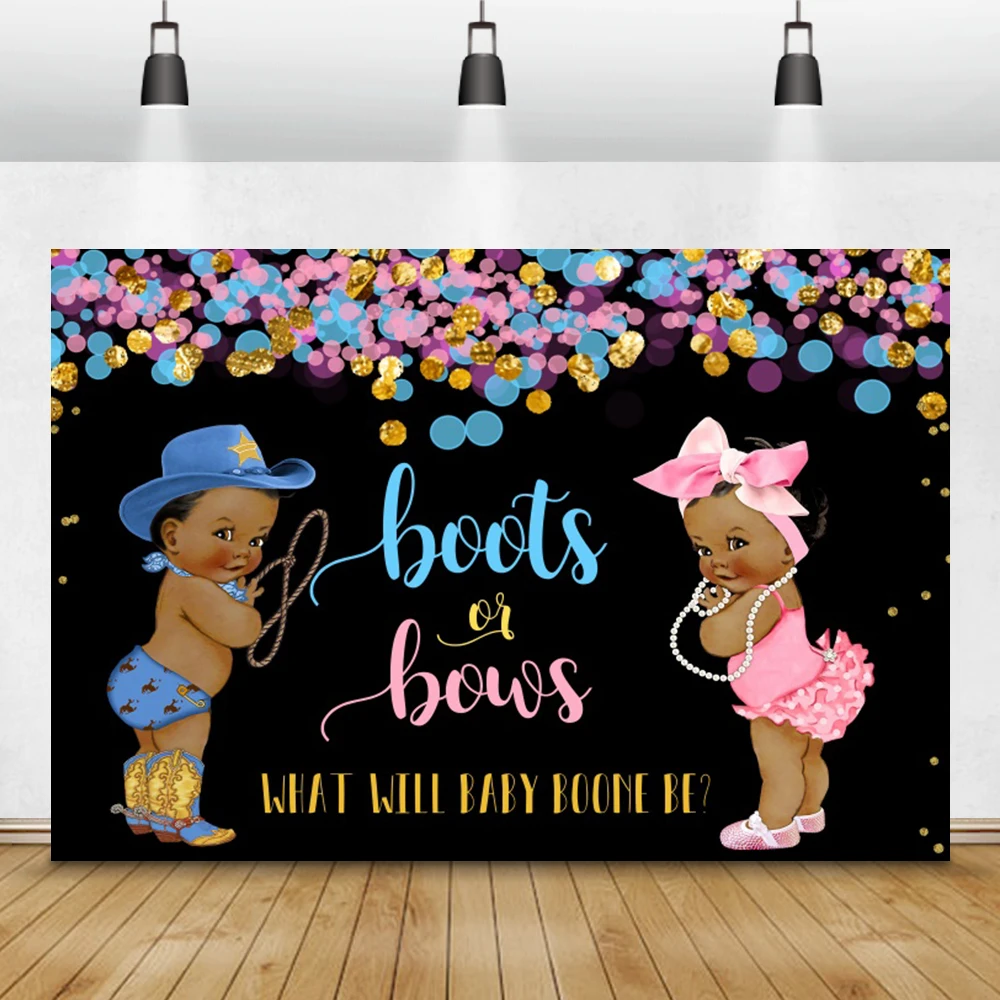 Boots Or Bows Photo Backdrop For Baby Shower Happy 1st Birthday Light Bokeh Party Photo Background Photocall For Photo Studio
Boots Or Bows Photo Backdrop For Baby Shower Happy 1st Birthday Light Bokeh Party Photo Background Photocall For Photo Studio