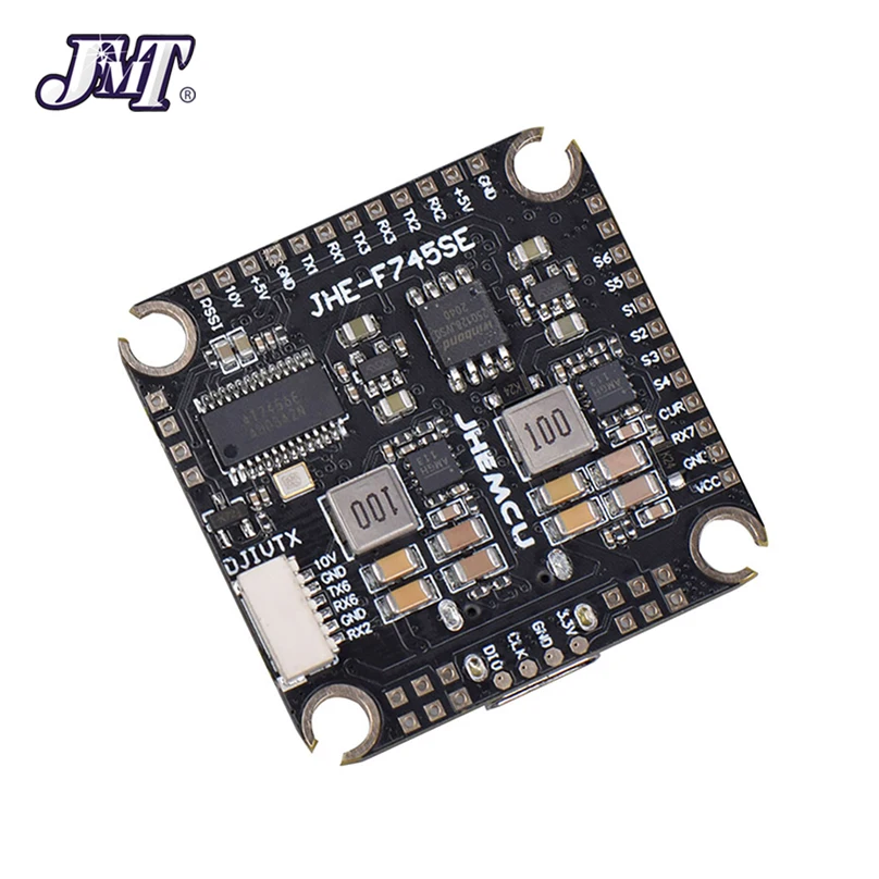 JMT JHEMCU F745 SE MPU6000 5V 10V BEC OSD HDVTX 16MB BlackBox TYPE-C Brushless Flight Controller Board 3-6S for FPV Racing Drone
JMT JHEMCU F745 SE MPU6000 5V 10V BEC OSD HDVTX 16MB BlackBox TYPE-C Brushless Flight Controller Board 3-6S for FPV Racing Drone