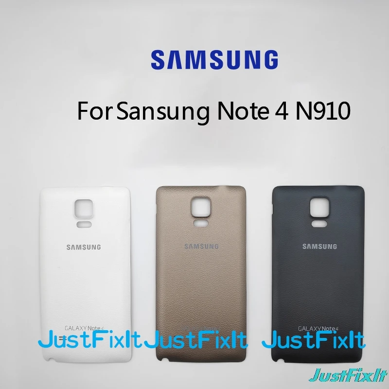 Оригинальный чехол для Samsung Galaxy Note4 N910h N910f Note 4 задняя крышка телефона|Бамперы| |