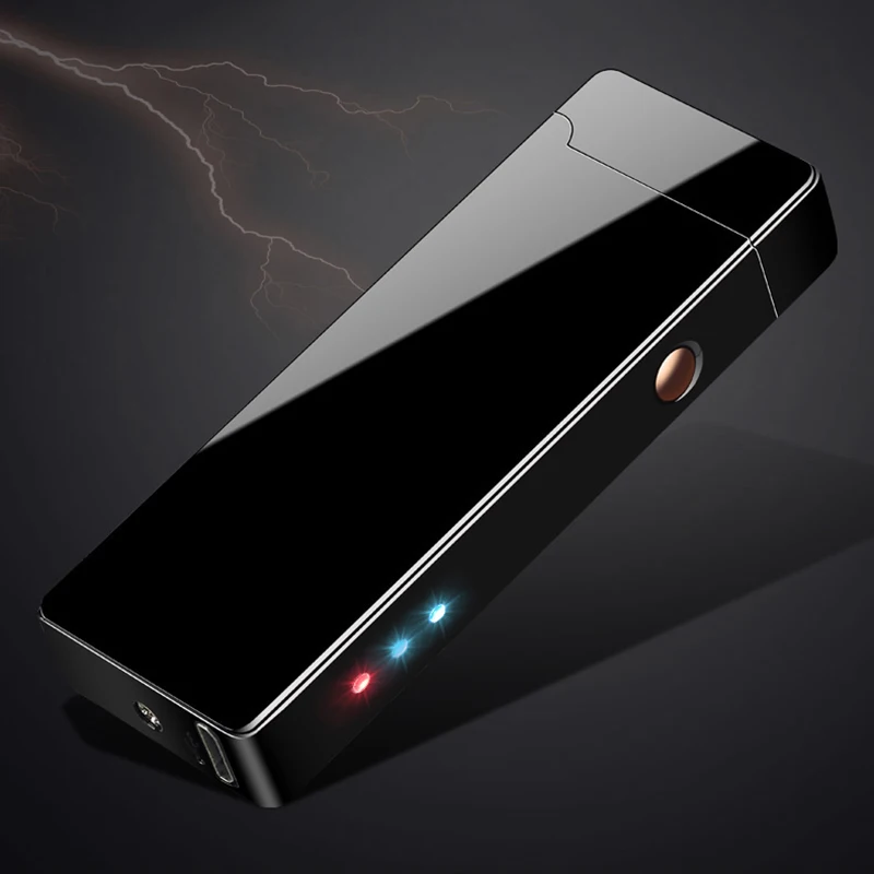 Electric Rechargeable Lighter USB Double Arc Windproof Cigarette Plasma Lighters For Smoking Pulsed Lighter Flameless
Electric Rechargeable Lighter USB Double Arc Windproof Cigarette Plasma Lighters For Smoking Pulsed Lighter Flameless
