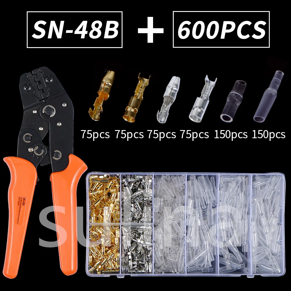 400/600PCS 4.0mm Bullet Terminals Connector Gold Brass Crimp Electrical Wire Connectors Or Insulating Sleeves For Car Motorcycle
400/600PCS 4.0mm Bullet Terminals Connector Gold Brass Crimp Electrical Wire Connectors Or Insulating Sleeves For Car Motorcycle