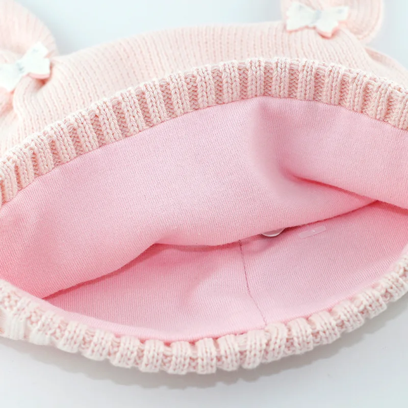 Baby Girl Hat Pink Winter Beanie Autumn Warm Rabbit Cotton Knit Outdoor Head Accessory For Toddlers
Baby Girl Hat Pink Winter Beanie Autumn Warm Rabbit Cotton Knit Outdoor Head Accessory For Toddlers
