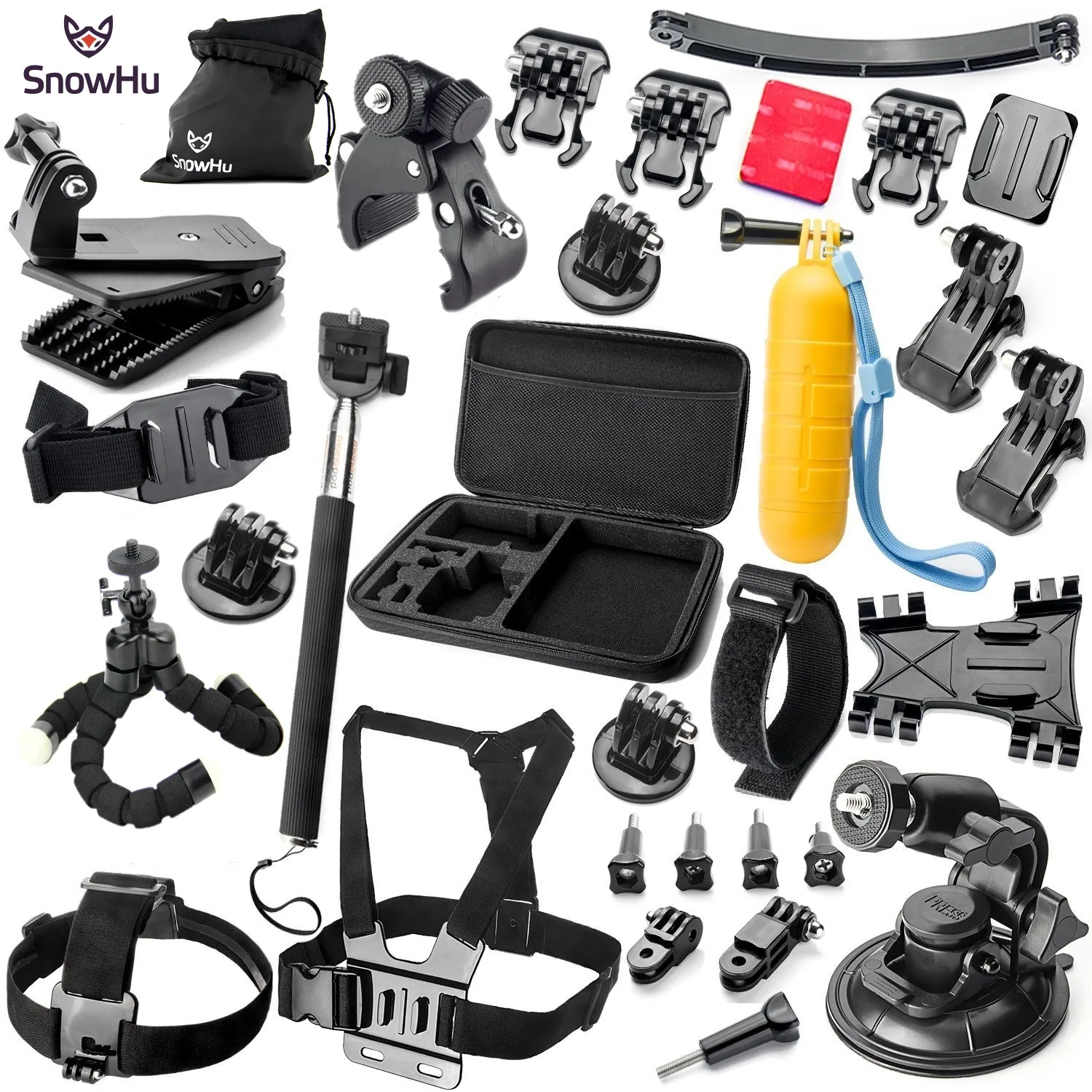 SnowHu for Gopro Accessories set Monopod head belt chest belt set For Go pro Hero 9 8 7 6 SJ4000 Yi 4K action Camera GS16
SnowHu for Gopro Accessories set Monopod head belt chest belt set For Go pro Hero 9 8 7 6 SJ4000 Yi 4K action Camera GS16