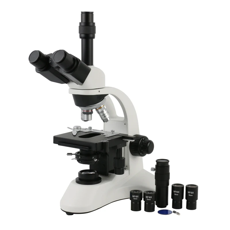 

Siмультифокальный 40X-1600X профессиональный медицинский фотолабораторный Тринокулярный стереофазный составной Биологический микроскоп
