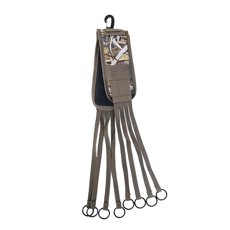 Hunting Oxford Cloth Bird Duck Strap Hanger Game Carrier Belt Holder Adjustable 8 Loops Gun Accessories Bag
Hunting Oxford Cloth Bird Duck Strap Hanger Game Carrier Belt Holder Adjustable 8 Loops Gun Accessories Bag