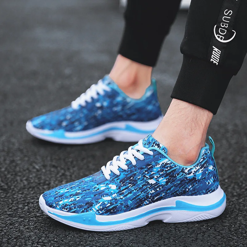 New Fashion Sneakers Men Shoes Unisex Breathable Camouflage Casual Shoes Light Lace-Up Man Shoes High Quality Trainers
New Fashion Sneakers Men Shoes Unisex Breathable Camouflage Casual Shoes Light Lace-Up Man Shoes High Quality Trainers