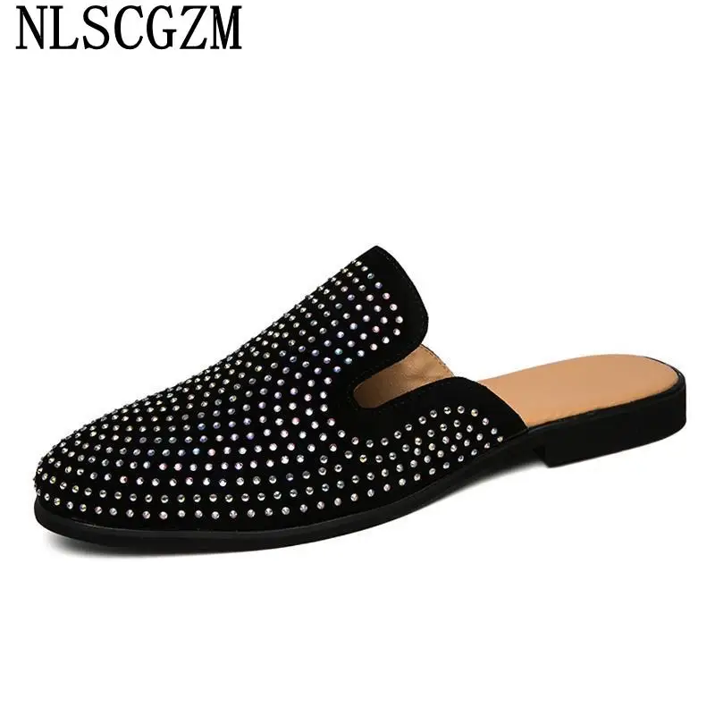Mules Summer Slippers Indoor House Massage Slippers for Men Casual Designer Slippers Men Half Shoes for Men 2023 Chaussure Homme
Mules Summer Slippers Indoor House Massage Slippers for Men Casual Designer Slippers Men Half Shoes for Men 2023 Chaussure Homme