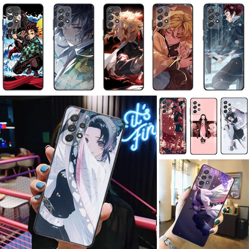 Demon Slayer Kamado Nezuko Kamado Tanjirou Kimetsu No Yaiba Agatsuma Zenitsu Phone Case For Samsung Galaxy A52 A72 4G 5G Cases
Demon Slayer Kamado Nezuko Kamado Tanjirou Kimetsu No Yaiba Agatsuma Zenitsu Phone Case For Samsung Galaxy A52 A72 4G 5G Cases