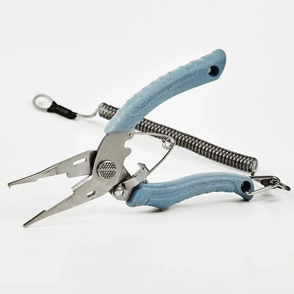 1PC Fishing Pliers Stainless Steel Multifunctional Split Ring Cutting Line Pliers Remove Hooks Tool Goods for Fishing Tackle
1PC Fishing Pliers Stainless Steel Multifunctional Split Ring Cutting Line Pliers Remove Hooks Tool Goods for Fishing Tackle