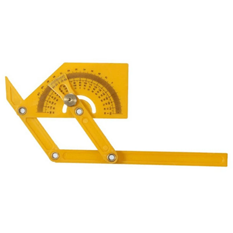 1PC Useful New Goniometer Angle Finder Miter Gauge Arm Measuring Ruler Tool Plastic Protractor Hand Tools C1518 d
1PC Useful New Goniometer Angle Finder Miter Gauge Arm Measuring Ruler Tool Plastic Protractor Hand Tools C1518 d